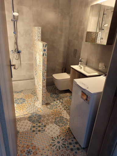 Bathroom, SPΛCES PYLOS Apartments, Peloponnese