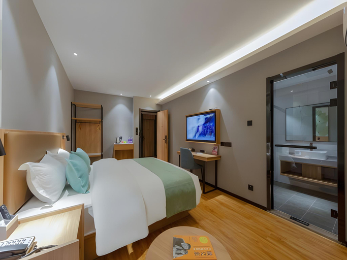 Bedroom 2, GreenTree Inn Nanshan Development Zone Wannan Chuancang Xian, Xuancheng