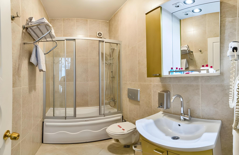 Bathroom, Santa Hill Hotel, Beyoğlu