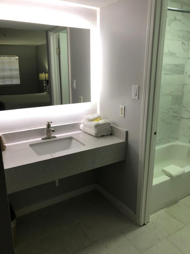 Bathroom 3, Ramada by Wyndham New Orleans Midcity, Orleans