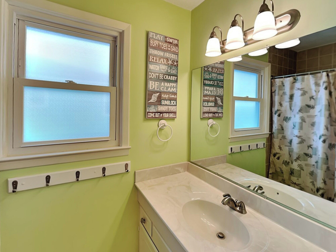 Bathroom 3, On Island Time by Topsail Realty, Pender