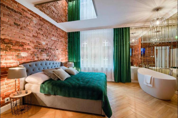 Bedroom, Fancy Apartment Nikiszowiec, Katowice City