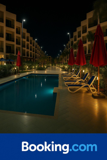 Swimming pool 5, Beachfront Chalet in Porto Said with Pool Ga, Al-Manasrah