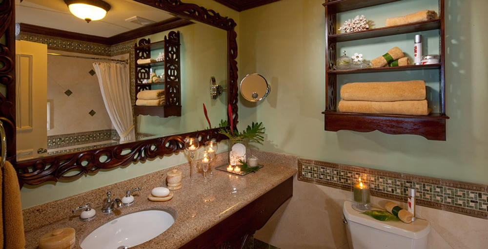 Bathroom 5, Sandals Ochi Beach All Inclusive Resort Adults Only