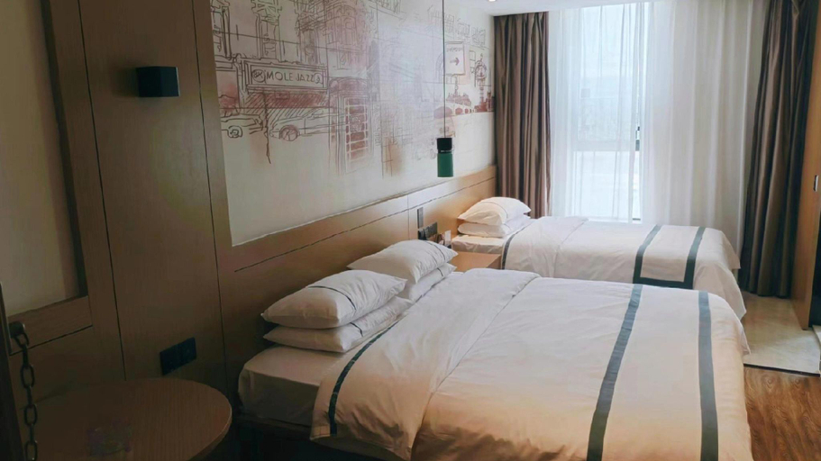 Bedroom 2, City Comfort Inn Taizhou Wanda Plaza, Taizhou