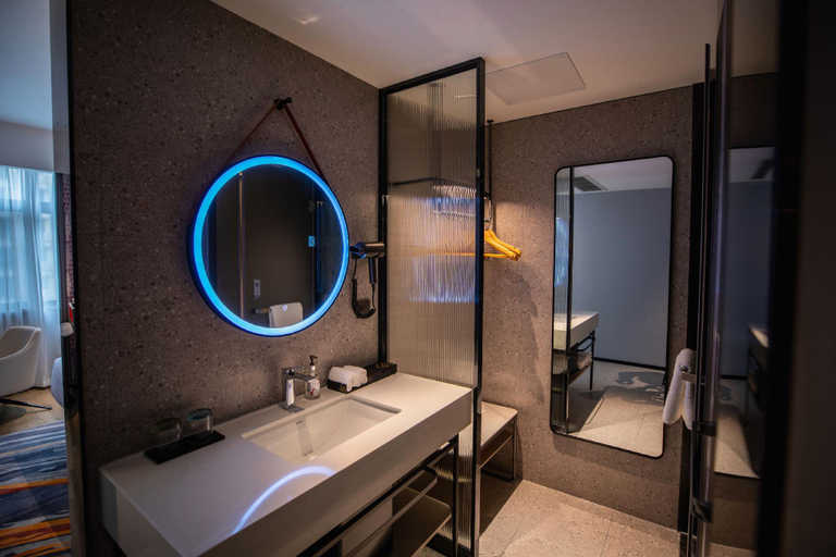 Bathroom 3, Borrman Hotel Nanning Chaoyang Plaza Raiway Station, Nanning