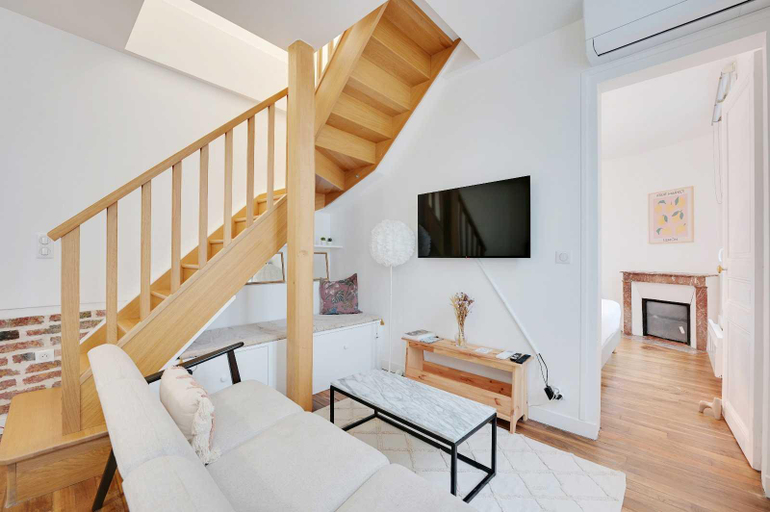 Interior view 5, Modern house with AC -3BR-6P- Asnières-sur-Seine, Hauts-de-Seine