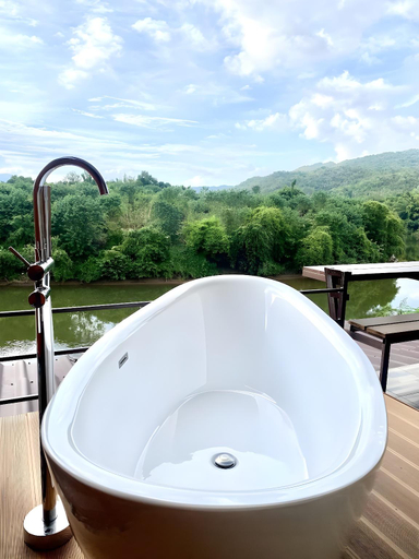 Bathroom 2, Kwai Noy River Park Resort, Sai Yok