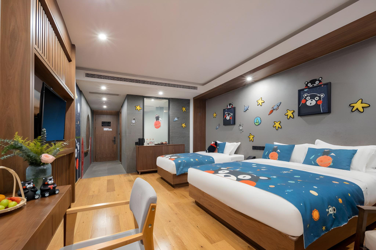 Bedroom 2, Landison Yiman Hotel, Shaoxing