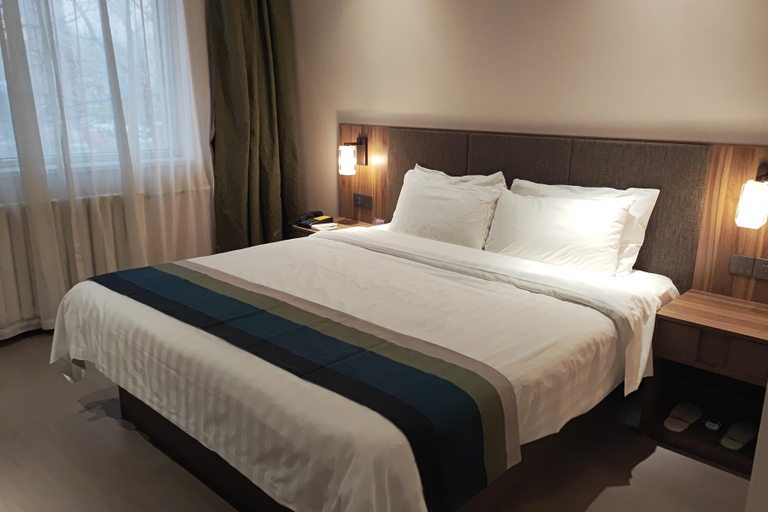 Bedroom 2, Motel Langfang High-speed Railway Station Xinchaoyang Shopping Center, Langfang