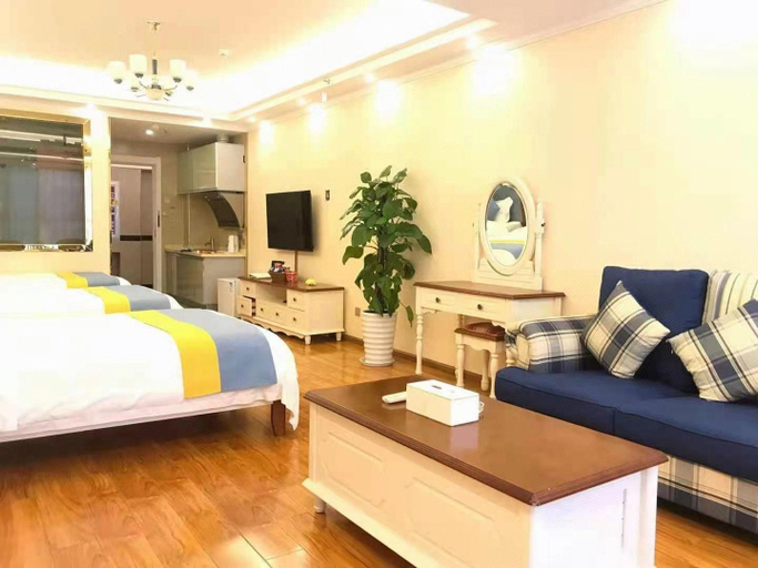 Bedroom, Shoujia Apartment Hotel, Qujing