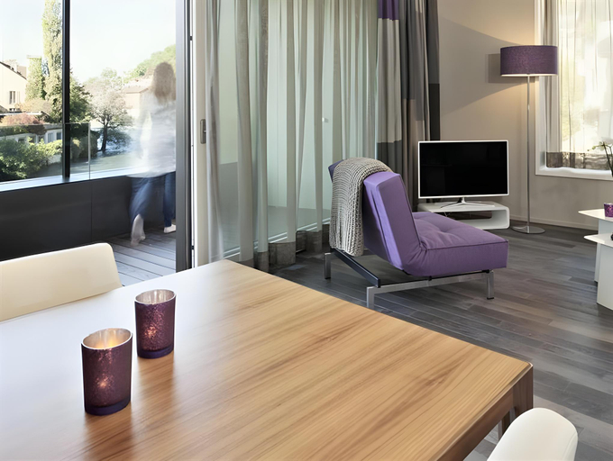 Bedroom 2, Limmathof Baden Hotel & Spa, Baden