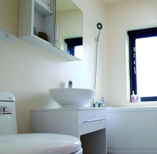 Bathroom 4, Ting Tau Garden Resort, Nantou