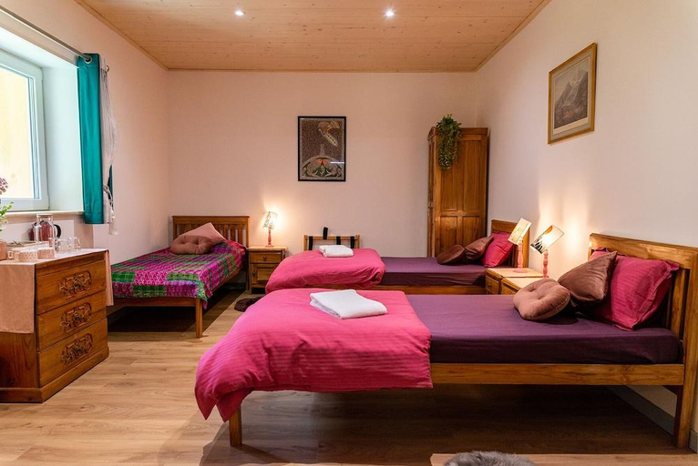 Bedroom 3, Chambres d'Htes Sanskriti, Haute-Savoie