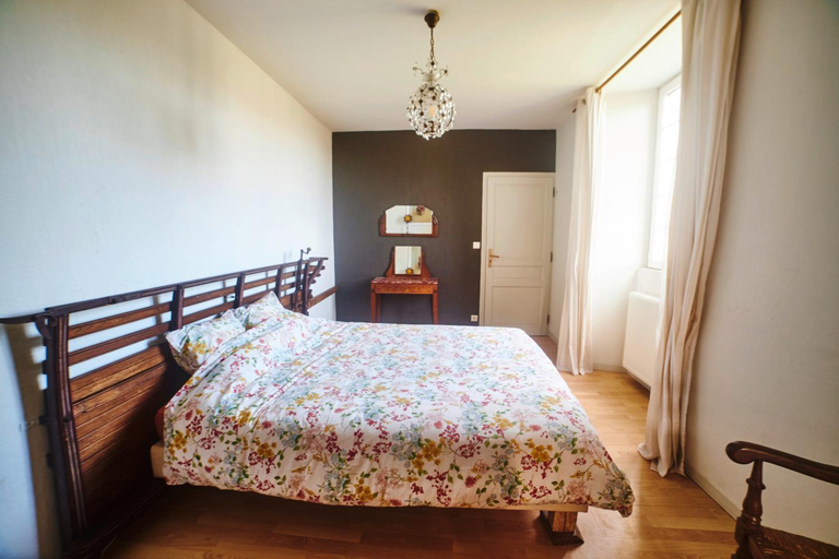 Bedroom 2, Chambre Des Pres a la ferme de Franqueville, Manche