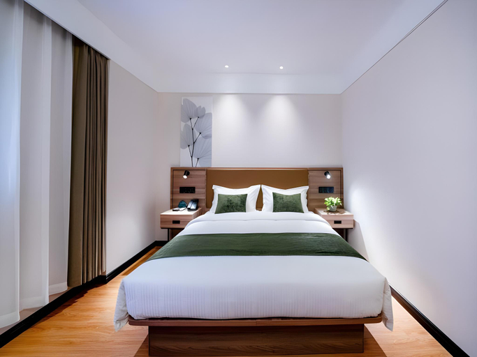 Bedroom 2, GreenTree Inn Express Hebei Tangshan Guyan District Xinguang Road, Tangshan