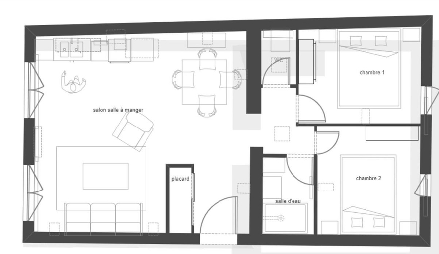 Bedroom, Mas Picagnol, Pyrénées-Orientales