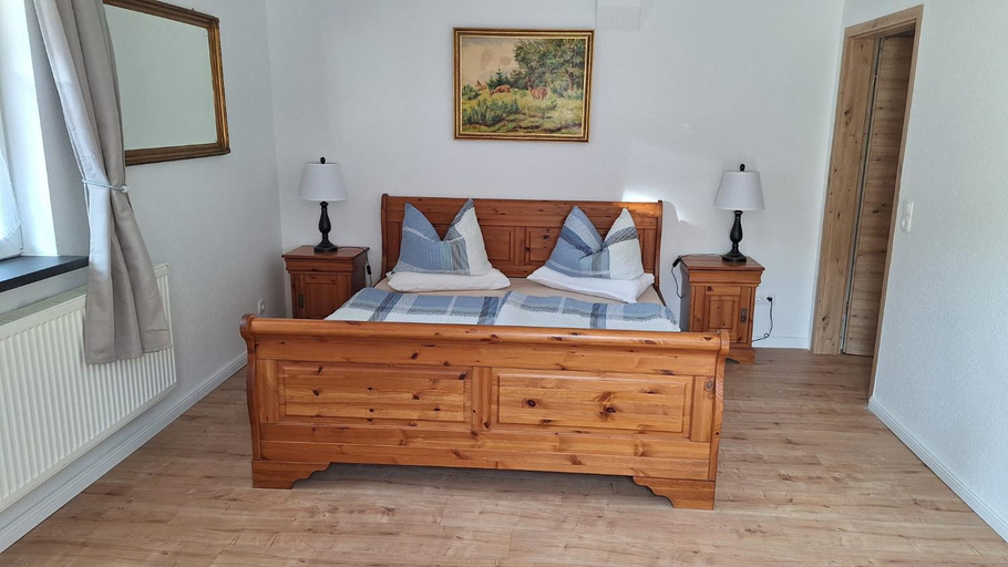 Bedroom, Ferienwohnungen Treseburg "Zur Bodehexe", Harz