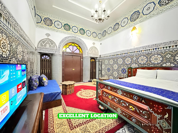 Bedroom, Riad Blue Oasis, Fès