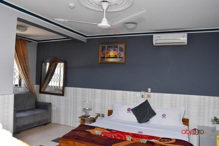 Bedroom 2, Dikab Hotel, Accra