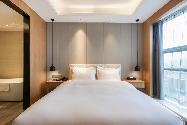 Bedroom 2, Borrman Hotel Jining Rencheng Guanghe Road, Jining