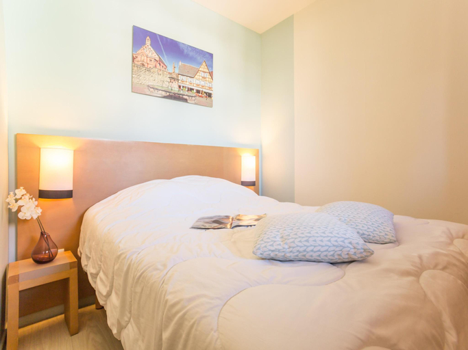 Bedroom 3, Apartment in Eguisheim near Vineyards, Haut-Rhin