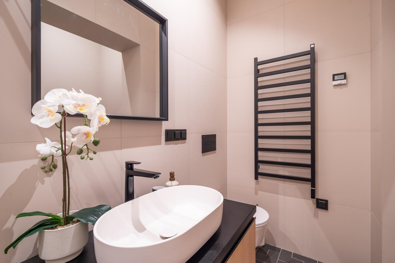 Bathroom 2, Edinburgh loft-style apartments, Riga