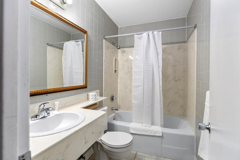 Bathroom, Ambassador Motel, Algoma