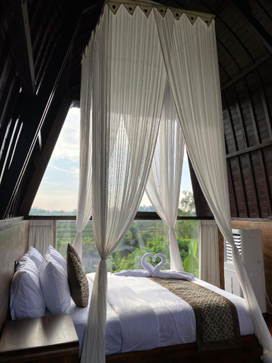 Bedroom 1, Tori Klumpu (3BR, New Villa, South Ubud, Calm), Badung