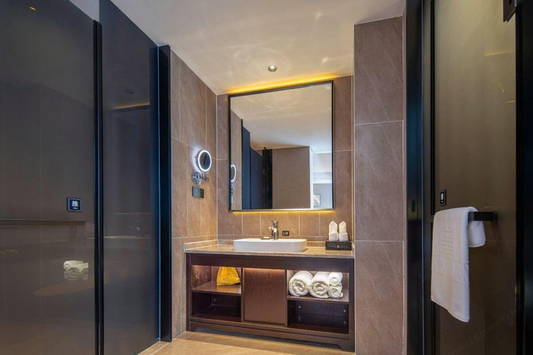 Bathroom 3, Rezen Dong Hotel Baoding High-Tech Zone Chaoyang Street, Baoding