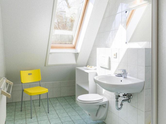 Bathroom, Ferienwohnung auf dem Fischerhof, Vipperow, Mecklenburgische Seenplatte