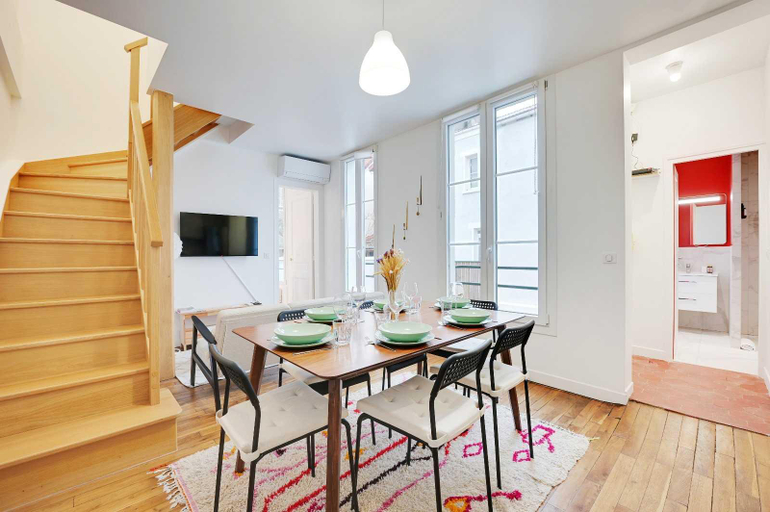 Interior view 4, Modern house with AC -3BR-6P- Asnières-sur-Seine, Hauts-de-Seine