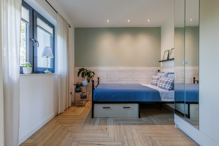 Bedroom 2, Solo na wyspie, blisko morza Sobieszewo, Gdańsk City