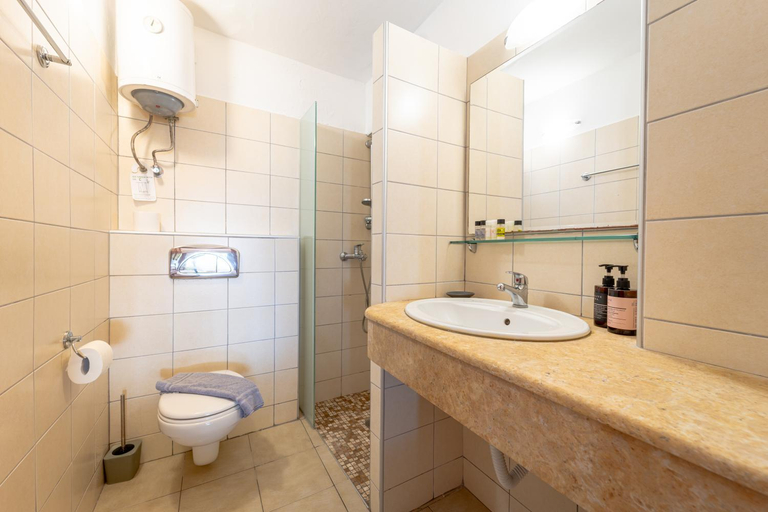 Bathroom 3, Arte Lindos Suites, South Aegean