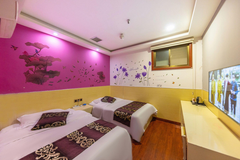 Bedroom 2, Lanzhou Ruida Theme Hotel, Lanzhou