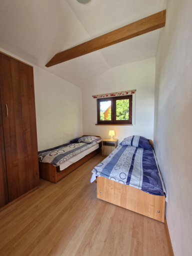 Bedroom, Domki letniskowe "Przytulna 7", Puck