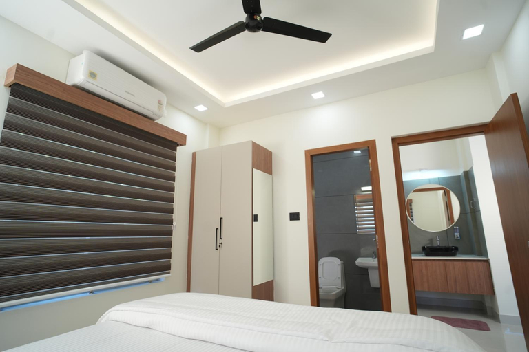 Bedroom, Theeram Residency, Kozhikode