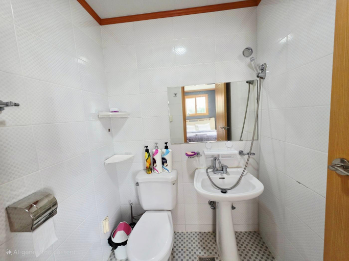 Bathroom, Ha-Wahyeon HOUSE (1st Floor): Beach Getaway!, Geoje