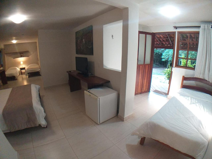 Bedroom 3, Lendas do Capao Pousada, Palmeiras