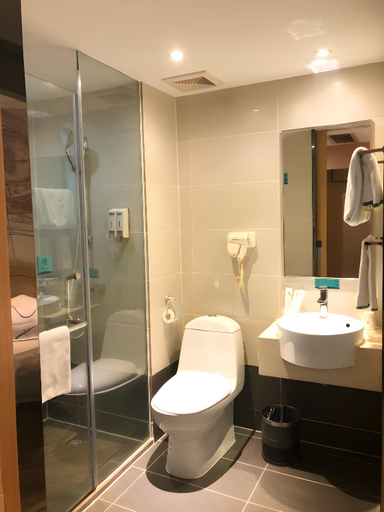 Bathroom, City Comfort Inn Wuhan Baibuting, Wuhan