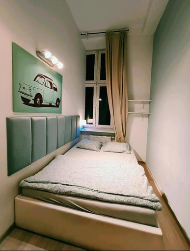 Bedroom 3, Fabryczna Centrum Rooms, Łódź