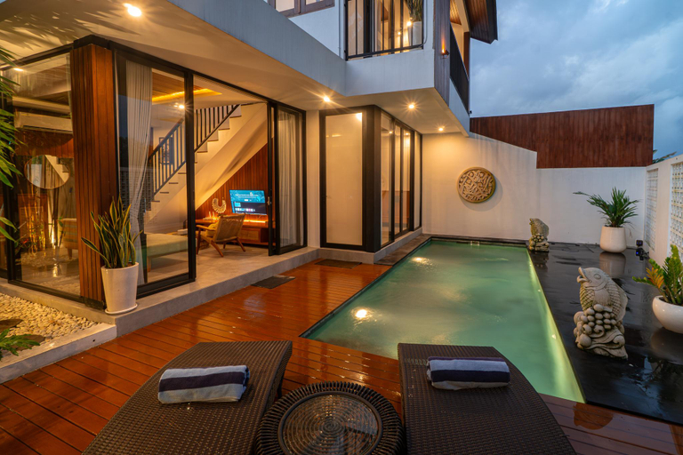 Balcony/terrace, Omkara Dharman Ubud Villa, Gianyar