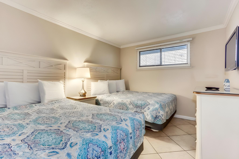 Bedroom 2, OceanView 1BR Condo w Balcony at Meridian Plaza, Horry