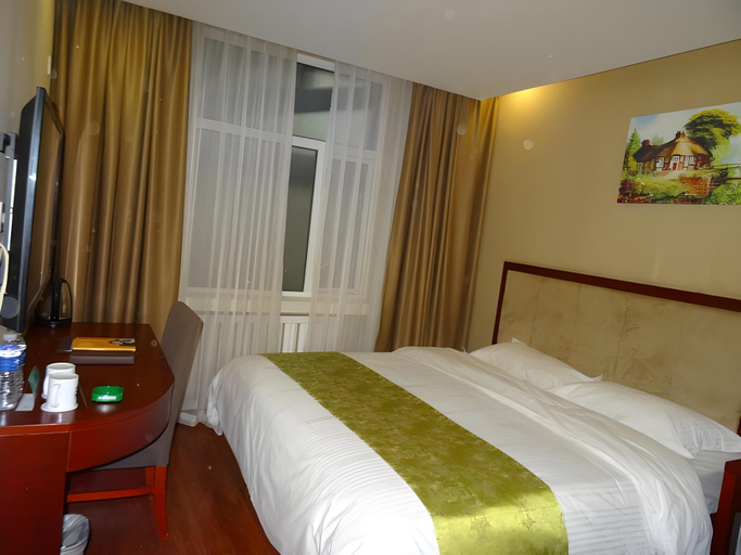 Bedroom 2, GreenTree Inn Zhangjiakou Chongli District Changqing Road, Zhangjiakou