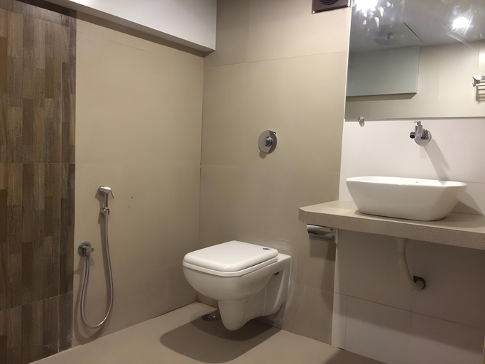 Bathroom, Hotel Nimantran, Thane