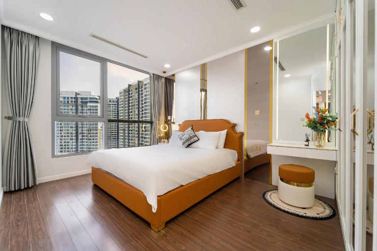 Bedroom 3, Orange - Luxury Apartment Vinhomes Central Park, Bình Thạnh