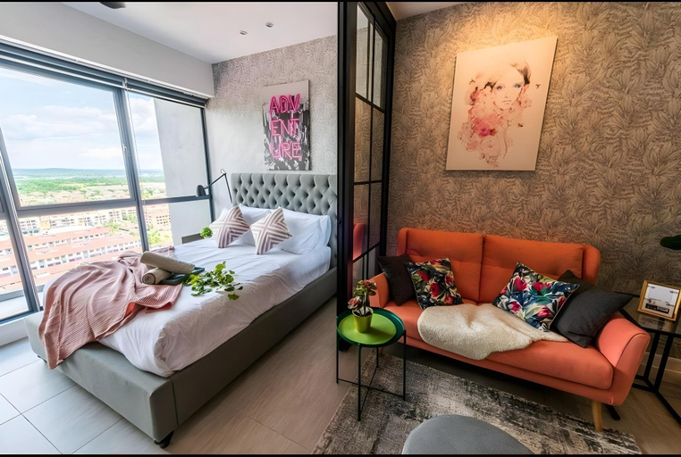 Bedroom 2, Glorybnb@BellSuites #XiamenUniMalaysia/WiFi/Ntflx, Sepang