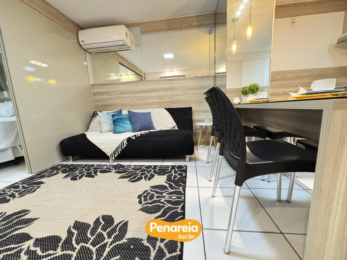 Bedroom 2, ATLANTICO SUL Flat Cabo Branco by PenareiaTurBr, João Pessoa