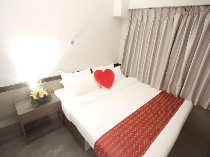Bedroom, Island Inn, Kowloon