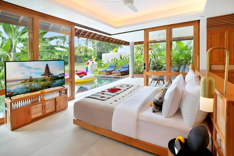 Bedroom 2, Romantice Villa With Rice field Private Pool #P8, Gianyar